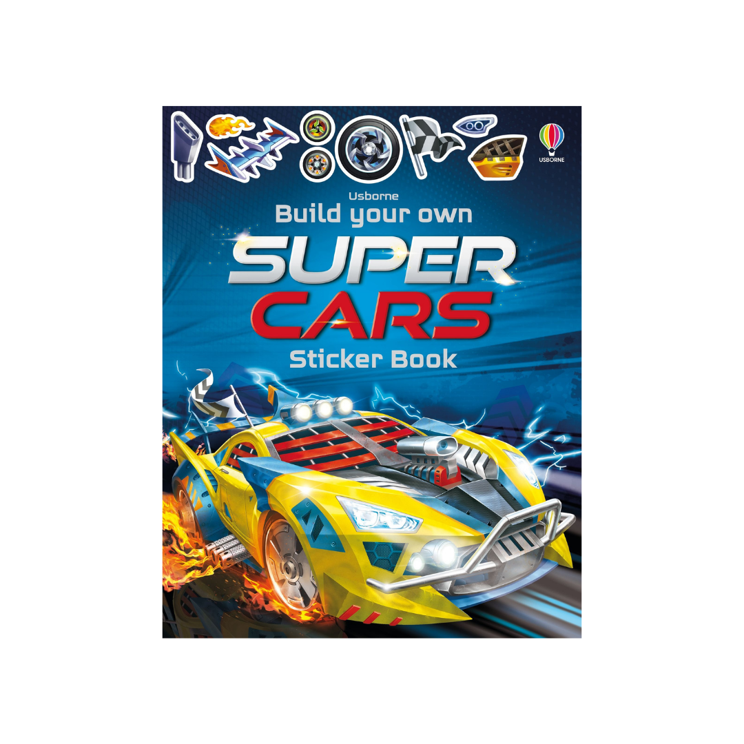Eki　Build　Supercars　–　Your　Own　Book　Sticker　Eki